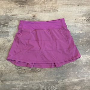 Lululemon pace rival mid rise long skirt size 4